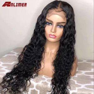 Transparent HD Lace 5x5'' PU Silk Base Wig Malaysian Water Wave Ombre Highlight Brown Blonde Top Human Hair