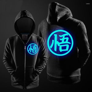 Men's Hoodies Glow Cosplay Costume Hoodie Anime Sweatshirt Men Women Brand Long Sleeve Tops Costumes