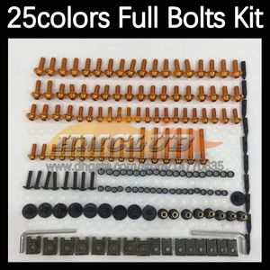 268PCS Complete MOTO Body Full Screws Kit For KAWASAKI NINJA 650R ER-6F ER 6F 650 R ER6F 06 07 08 2006 2007 2008 Motorcycle Fairing Bolts Windscreen Bolt Screw Nuts Nut Set