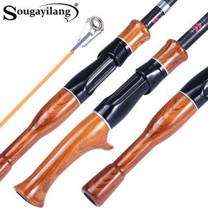 Boat Fishing Rods Sougayilang 16M Telescopic Fishing Rod Cork Handle Spinning Casting Fishing Rod Protable Carbon Fiber Travel Tackle J230211