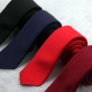 Bow Ties High Quality 2023 Designers Brand Fashion Banquet Formal Suit 6cm Tie For Men Dark Twill Necktie Wedding Party With Gift Box