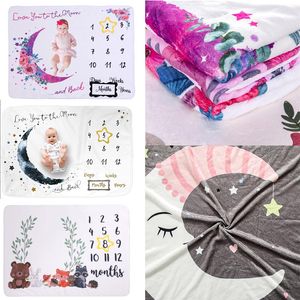 18 stili infantili baby fotografia sfondo commemorazioni coperte di oggetti fotografici lettere di fiore animali fotografici in flanella coperta