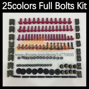 268PCS完全なMoto Body Full Screws Kit for Suzuki GSXR 600 750 CC K11 GSXR750 GSXR600 2011 2012 2013 14 15 16モーターサイクルフェアリングボルトウィンドスクリーンボルトネジナットナット