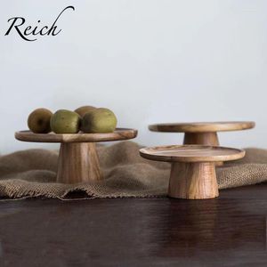 Tabliczki drewniane do ciasta owocowe deser stojak stołowy dekoracja herbaty dostawca