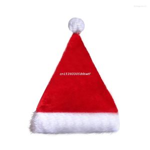 Berets Weihnachtsmütze Weihnachtsmützen leuchten Urlaub für Erwachsene Unisex Jahr Festliche Party Supplies Dropship