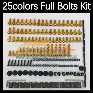 268PCS完全なMoto Body Full Screws Kit for Kawasaki Ninja ZX 6R 6 R ZX6R ZX-6R 19 20 21 22 2019 2020 2020 2021 2022モーターサイクルフェアリングボルトウィンドスクリーンボルトネジナッツナットセットセットセット