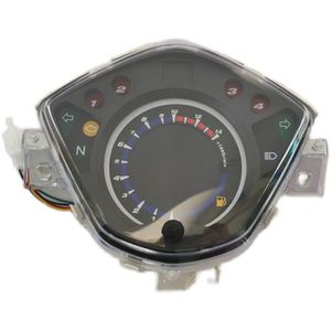 7 Färgskärm Motorcykelinstrument Universal Motorcykel LCD Digital Light Tachometer påmätare 14000 rpm hastighetsmätare Backlight MOT180K