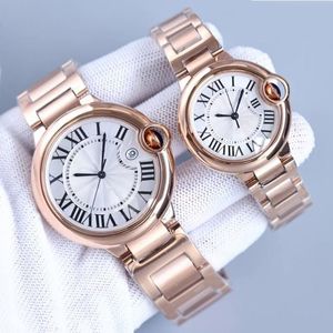 Assista Automático Movimento Mecânico Designer Relógio de pulso 33mm 36mm 42mm Pulseira de aço inoxidável à prova d'água de 42 mm Montre de luxo