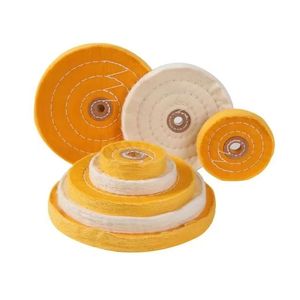 Polishing Buffing Wheel All Size Cotton Lint Cloth Gold Silver Jewelry Mirror Polishing Wheel Flannelette sive Tools