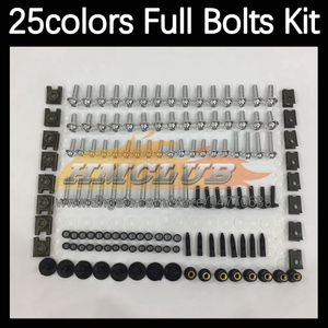 268pcs Tam Moto Gövde Tam Vidalar Kit Kawasaki Ninja ZX-12R ZX 12 R 12R ZX12R 2002 2003 2004 2005 2006 Motosiklet Kaplama Cıvataları ön cam cıvata vidalı fındık seti