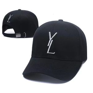 Męska czapka z daszkiem projektant czapki Casquette haftowana czapka damska logo YL bieganie na zewnątrz hip-hop klasyczna osłona przeciwsłoneczna