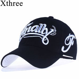 S XTHREE 100% BOMULLBASEBAL CAP Women Casual Hat For Men Casquette Homme Letter Brodery Gorras 230210