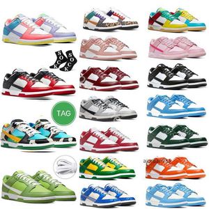 2023 Panda Dunksb Shoes For Men Women DunksbB Chunky Safari Mix Georgetown Unc Blue Chlorophyll Chicago Black White Riple Pink Argon White Neutral