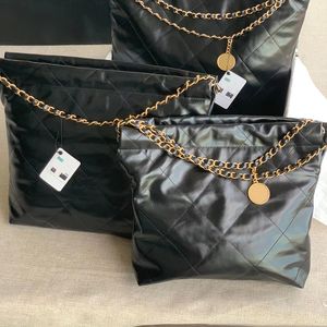 5A5Anew Shopping Bag Designer 22Bage Кожаная цепная сумка с высокой мощностью Rombus Bucke Buckte Модная сумка для плеча.