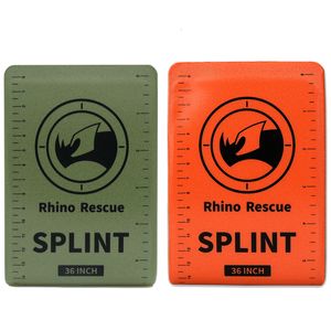 Tents and Shelters Rhino Rescue Emergency Splint Moldable First Aid Survival Lightweight Reusable Combat Military For Camping 230210