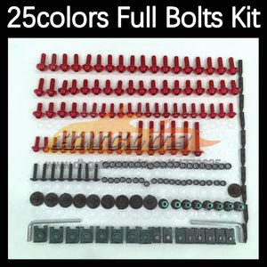 268 st Complete Moto Body Full Screws Kit för Kawasaki Ninja ZXR400 ZX-R400 89-90 ZXR-400 ZXR 400 89 90 1989 1990 Motorcykelmässa