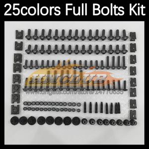 268 st Komplett Moto Body Full Screws Kit för Kawasaki Ninja ZX2R ZXR250 ZXR 250 2R ZX-2R 91 92 93 94 95 96 97 98 MOTORCYCLE FAIRING BOLTS VINDSKREEN BOLT SCREW NUTS NUT SET SET SET