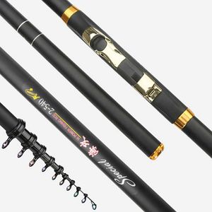 Båtfiskespäng 36m 45m 54m 63m 72m Carbon Rock Fishing Rod Telescop Feeder Rod Surf Spinning Rod Ultralight Sea Fishing Tackle Olta A458 J230211