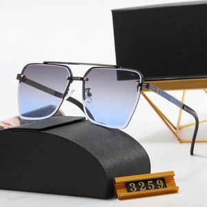 Marka Erkekler Güneş Gözlüğü Ayna Moda 2023 Modaya Pilot Kadın Güneş Gözlükleri UV Koruyucu Gradyan Gözlük