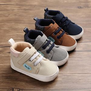 Buty sportowe Baby Boy Casual Toddler Lekkie mody Sneakers Spring and Autumn Soft Bottom Non-Slip Born Canvas