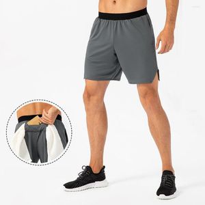 Running Shorts Men's Gym Loose Breathable Quick Dry Workout Super Stretch Pockets Trainning Male Sportswear