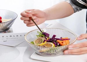 Skålar japanska lyxiga phnom penh vertikala kornglas skål grönsak sallad nordisk hushåll kreativ stor nettor röd soppa1511044