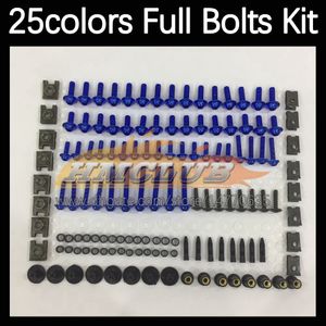 268PCS完全なMoto Body Full Screws Kit for Kawasaki Ninja ZZR 1100 ZZR-1100 ZZR1100 93 94 95 96 97 98 99 00 01モーターサイクルフェアリングボルト