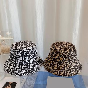 2023SS女性の豪華なバケツハットLuxurysデザイナーキャップファッション冬の帽子をカバーフェイスカップルキャップ汎用レトロ印刷ウォームニュートラルなしボックス