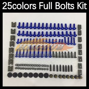 268PCS Complete MOTO Body Full Screws Kit For YAMAHA YZF R1 YZF-R1 YZFR1 15 16 17 18 19 2015 2016 2017 2018 2019 Motorcycle Fairing Bolts Windscreen Bolt Screw Nuts Nut Set