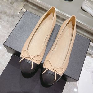 Scarpe eleganti da donna Punta arrotondata con fiocco Tacco basso piatto Scarpe da ballo Mocassini Ciabatte Ciabatte Infradito Espadrillas morbide Classico Nero Argento Taglie forti