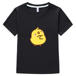 T-shirts Kids Cute Piupiu T Shirt Molang Shirt Boys Graphic Tee T-shirts for Girls Baby Clothes Cotton Summer Short Sleeve Kawaii Top T230209