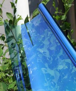 Araba güneşlik güneşi pencere bukalemonu film güneş renk tonunu 55vlt nano seramik cam çıkartma gizlilik dekoratif folyolar 90cmx50cm18027117