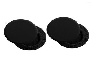 Stoelhoezen 4 Pack Round Bar Stool Super zacht en wasbare elastische kussen Slipcover voor 1214 inch stoelblack5991626