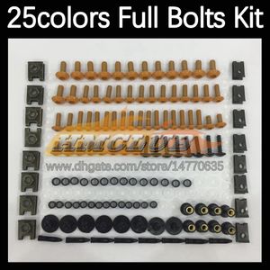 268PCS完全なMoto Body Full Screws Kit for Suzuki GSXR 600 750 CC K11 GSXR600 GSXR750 2017 2018 2019 20 21 22モーターサイクルフェアリングボルトウィンドスクリーンボルトネジナットナット