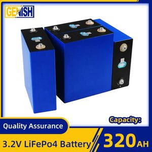 1/4/8/16/32PCS Batteria Lifepo4 320AH 3.2V 310Ah Celle ricaricabili a cicli profondi fai-da-te Pack RV Scooter E-bike Batterie di accumulo di energia