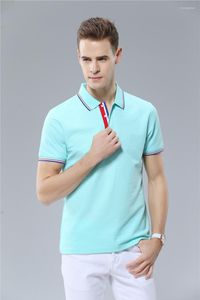 Męskie pary polo noszą para hombre w rozmiarze S-4xl Summer Polo Shirt Men krótkie rękawie oddychające przeciwnie