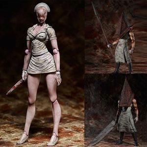 Figma SP-055 Silent Hill 2 Red Pyramd Thing Figur Bubble Head Nurse SP-061 Action Halloween Toy Doll Gifts07ESOIP339J