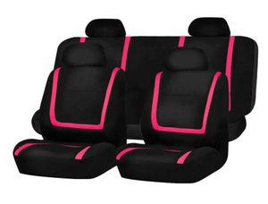 Car Seat Covers Aimaao 49 Pcs Universal Full Car Seat Cover Auto Interior Style Decoration Protect For Tesla Model 3 Peugeot 206 8882990
