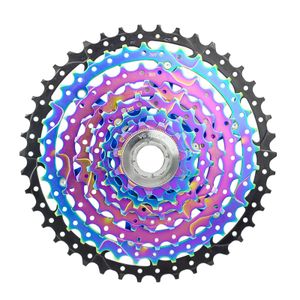 Łańcuchy VG Sports 8 Speed ​​MTB Oddzielne kasetę Rowerowe Krężnicę Mountain Free Wheel 8s 11-42T Zestaw łańcucha rowerowego 0210