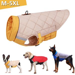 Dog Apparel Winter Clothes Waterproof Vest Jacket For Small Large s Warm Pet s Coat Padded French Bulldog Outfits 230211