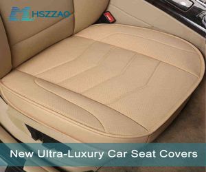 UltraLuxury Car Seat Cover Auto Seat Cushion For BMW e30 e60 e90 f10 X3 X5 f11Audi A3 A4 A5 A6 A7 Q3 Q5 Q7 Most SedanSUV H220428381798