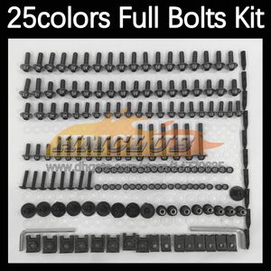 268-teiliges komplettes Moto-Körper-Schrauben-Set für Honda NSF 100 NSF-100 NSF100 06 07 08 09 10 2006 07 2008 2009 2010, Motorrad-Verkleidungsschrauben, Windschutzscheiben-Bolzen, Schrauben, Muttern, Muttern-Set