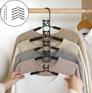 Hangers Racks Cabide Multifuncional Wardrobe Space-Saving Coat Detachable Clothes Storage Connect Hooks For 230211