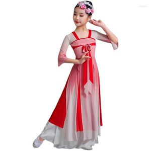 Stage Wear Children's Classical Chinese Folk Dance Costumes Hanfu Festival Clothing Chino Mujer Costume Gogo