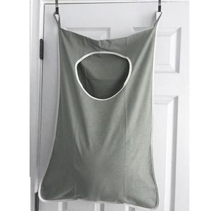 Laundry Bags Large Capacity Door Hanging Dirty Clothes Oxford Cloth Home Storage for Trip Bathroom 230211