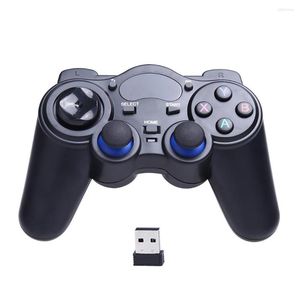 Game Controllers Universal 2.4 GHz Gaming för PC/Android Wireless Gamepad med mottagare TV Box JoyPad Windows 8/7/XP System