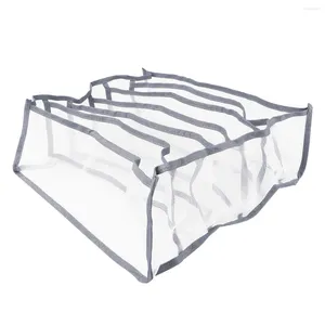 Storage Boxes Organizer Closet Box Socksdrawer Cabinet Grids Dividercasebed Foldable Cloth Clothes Container Sockbasketsorganizers