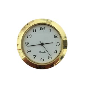 Orologio con inserto in plastica oro da 1 7/16 pollici, quadrante arabo, dimensioni standard, adatto per il movimento PC21S delle parti dell'orologio