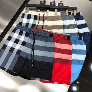 Męskie szorty Projektantki Summer Women Mężczyźni Striped Strasze to eleganckie pływanie Krótki Sports Gym Szybki suszący Man Beach Spodnie Czarno-biały azjatycki rozmiar M-4xl