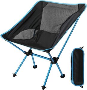 Camp Furniture Travel Folding Chair Ultralight High Quality Outdoor Portable Camping Beach Hiking Picnic Seat Fishing Tools